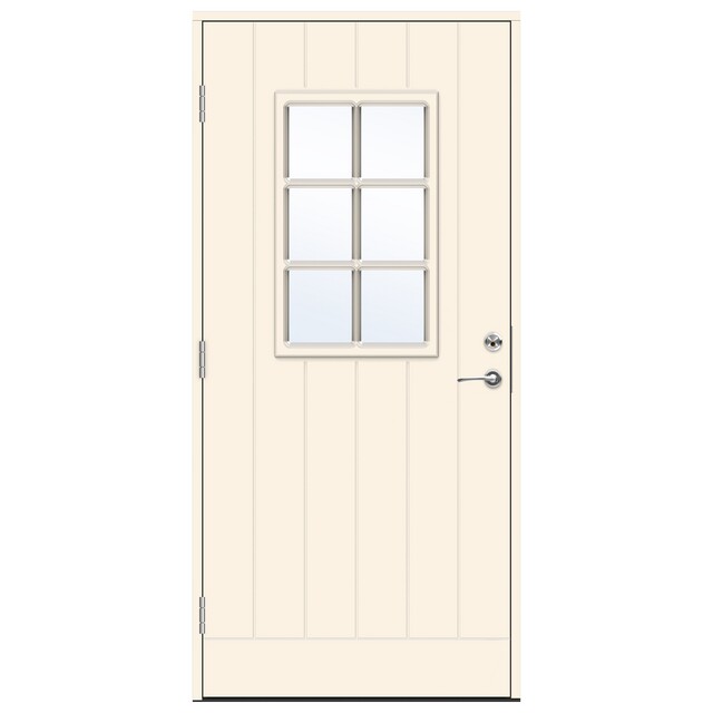 YTTERDÖRRSSET BIZET VIT NCS S 0502-Y 105MM KARM 9X20V | Beijerbygg Byggmaterial
